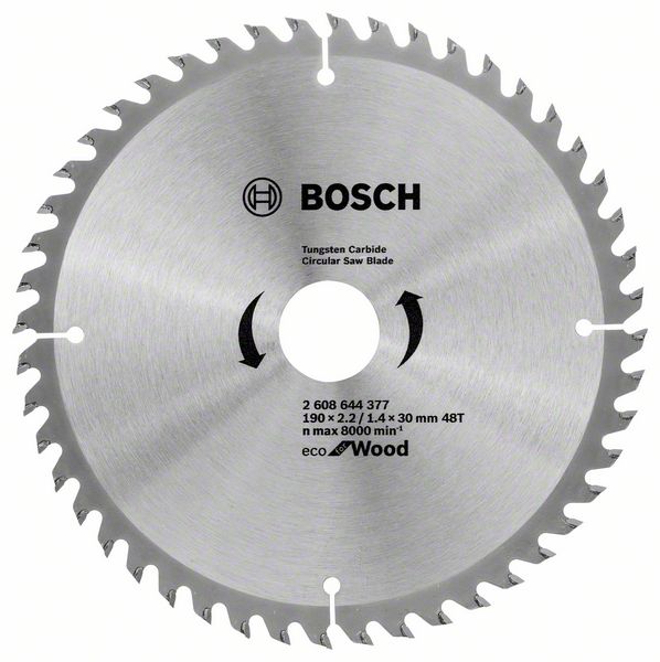 Bosch pilový kotouč 190x30x2,2mm 48z Eco for Wood 2608644377