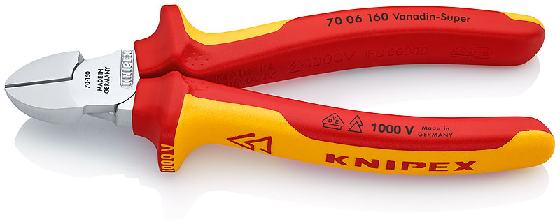 KNIPEX Boční štípací kleště 160mm VDE 7006160
