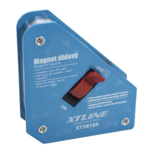 XTline XT58109 Magnet úhlový s vypínačem 95x110x25mm 13kg