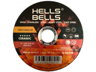 Řezný kotouč 115x1,0 keramický Hells Bells SG-Ceramic