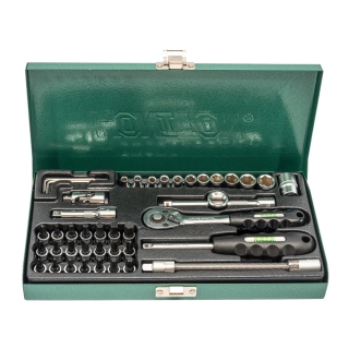 HONITON Sada hlavic 1/4" 43dílů H1143