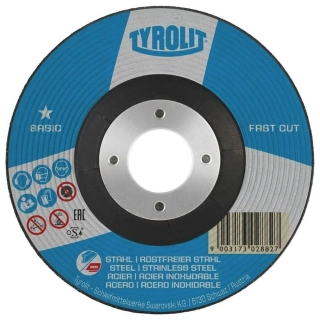Tyrolit Brusný kotouč 230x6,0x22 Basic ocel/nerez