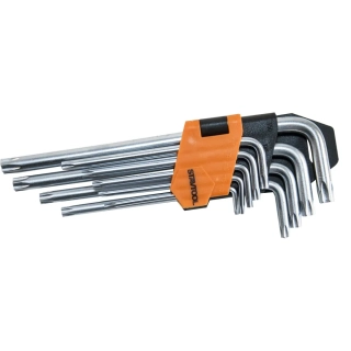 STAVTOOL Sada TRX s otvorem T10-T50 9 dílů
