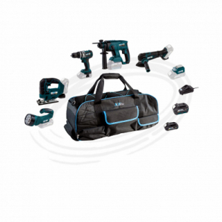 XTline Sada aku nářadí 18V 10dílů „SET 2 “ XT102610
