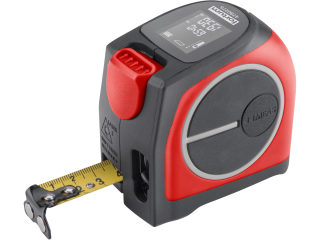 Fortum 4780275 Metr laserový 40m v kombinaci s 5m svinovacím laser 0,129 - 40m